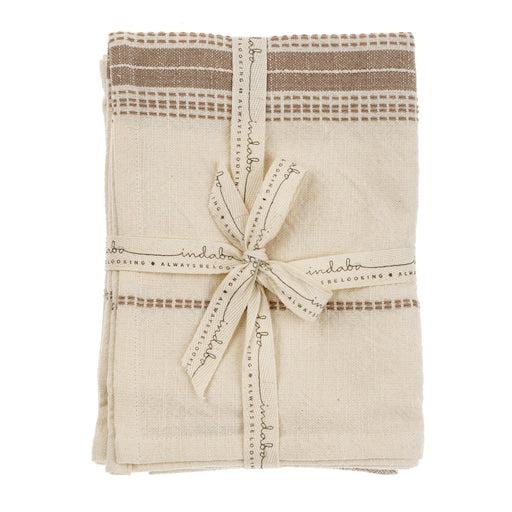 Taupe Portofino Tea Towel Set