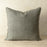 Lina Linen Pillow 24" x 24"- Warm Grey