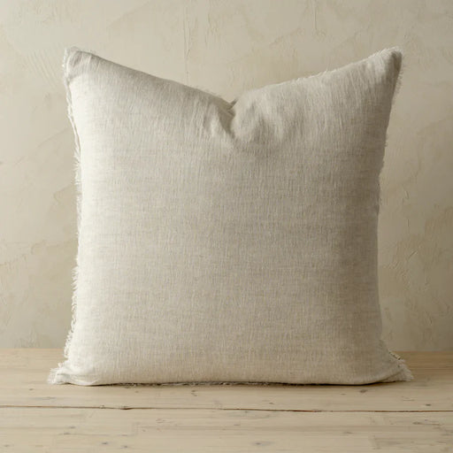 Lina Linen Pillow 24" x 24"- Chambray
