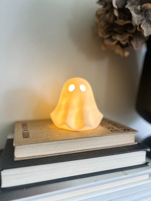 LED Porcelain Ghosts Assorted