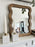 Wavy Mango Wood Mirror