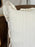Cream Ruffle Pillow- 24" x 24"