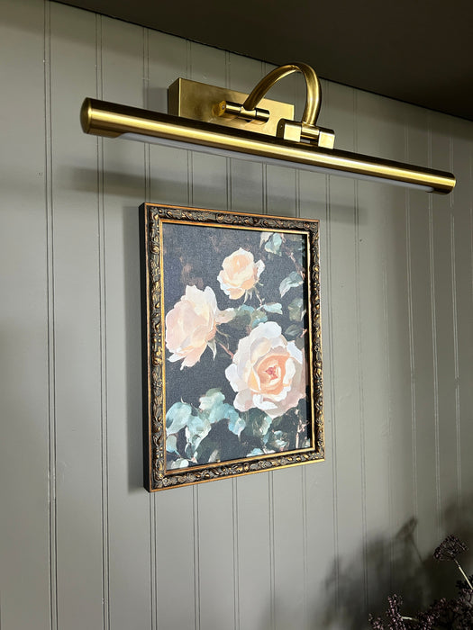 Velvet Roses Bronze Framed Art