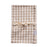 Beige Gingham Kitchen Towel Set