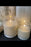 Hobnail Battery Operated Pillar Candle- 3.5" x 4"