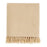 Sola Natural Woven Throw Blanket