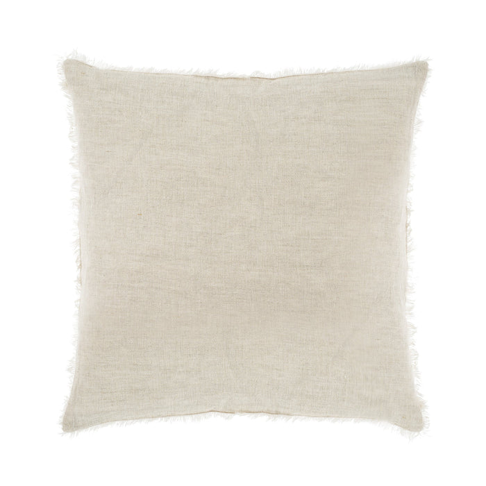Lina Linen Pillow 24" x 24"- Chambray