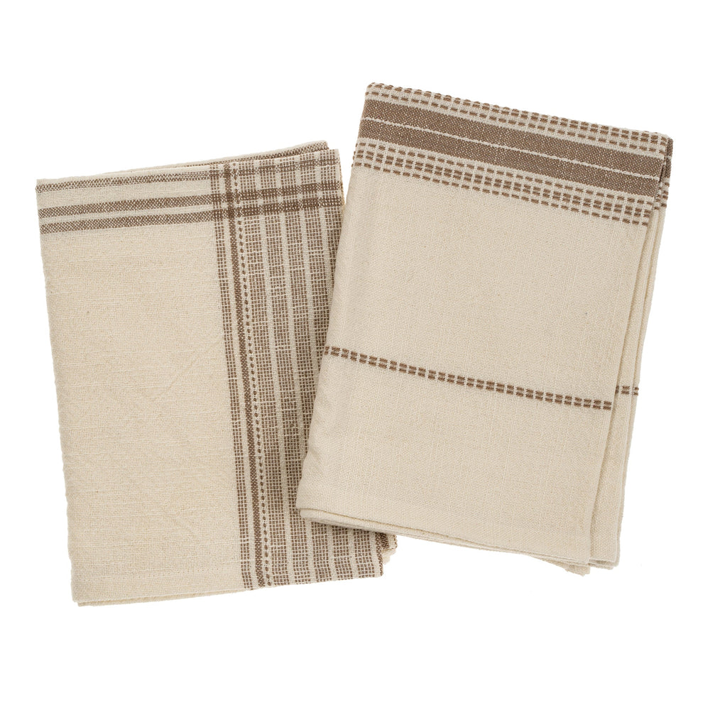 Taupe Portofino Tea Towel Set