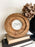 Round Wood Photo Frame