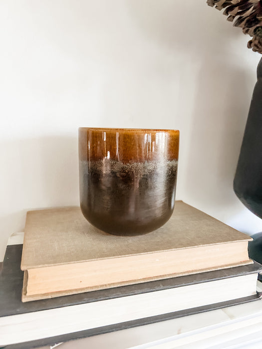 Ambery Rum Soy Woodwick Candle