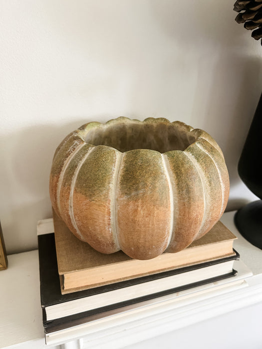 Large Pumpkin Planter