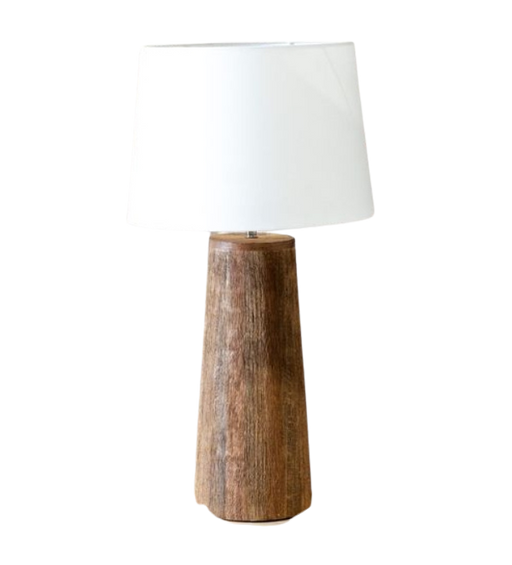 Mango Wood Table Lamp