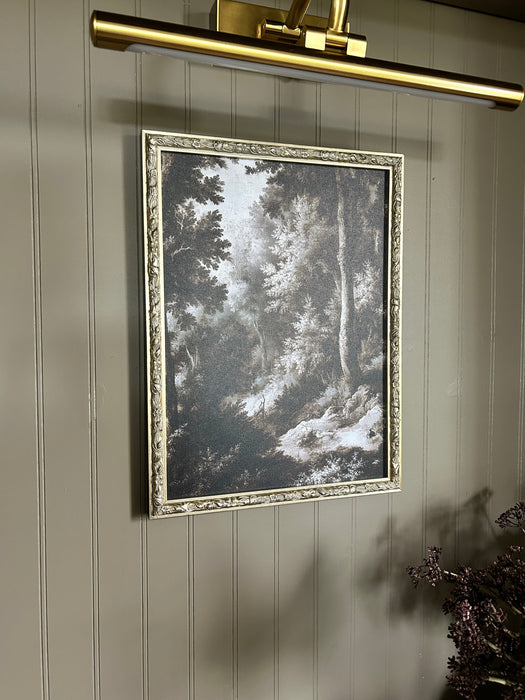 Forgotten Forest Silver Framed Art