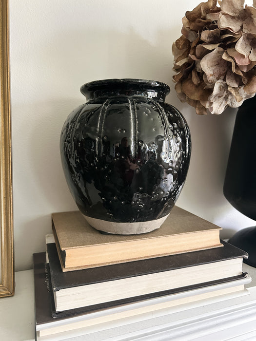 Small Black Glaze Vase