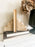 Travertine Look Cement Bookend Set