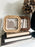 Rubberwood Scallop Mini Frames- Assorted