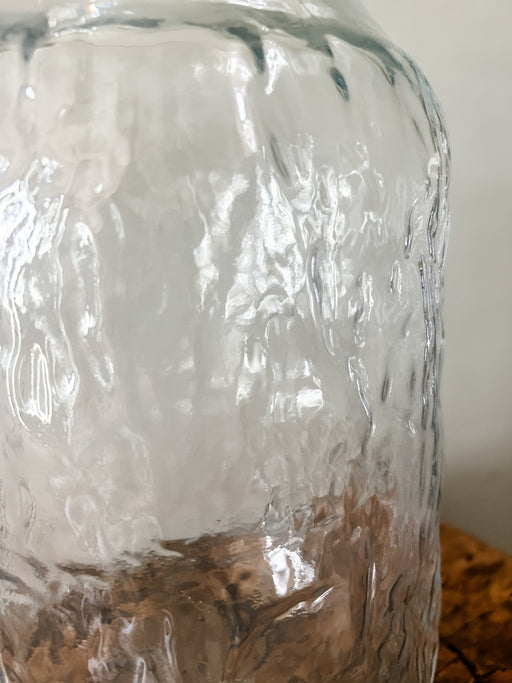Large Organic Glass Vase
