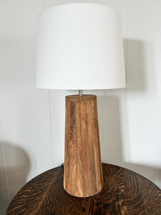Mango Wood Table Lamp