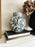 Round Blue Floral Ginger Jar