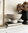 White Ceramic Raised Bowl