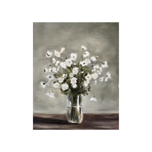 Les Fleurs Vintage Art Print (no frame)