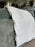 Cream Ruffle Throw Blanket