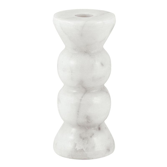 Large Solid Marble Taper Candle Holder