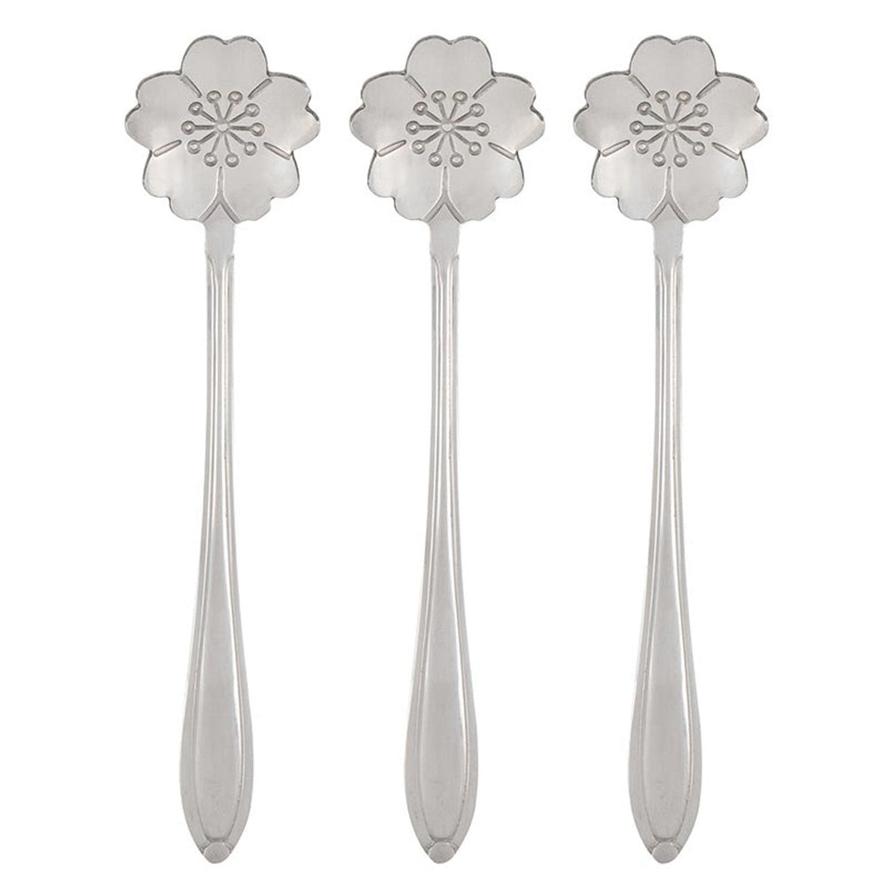 Flower Stainless Steel Spoon Set