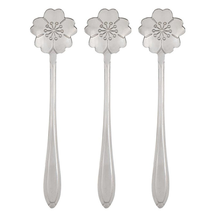 Flower Stainless Steel Spoon Set
