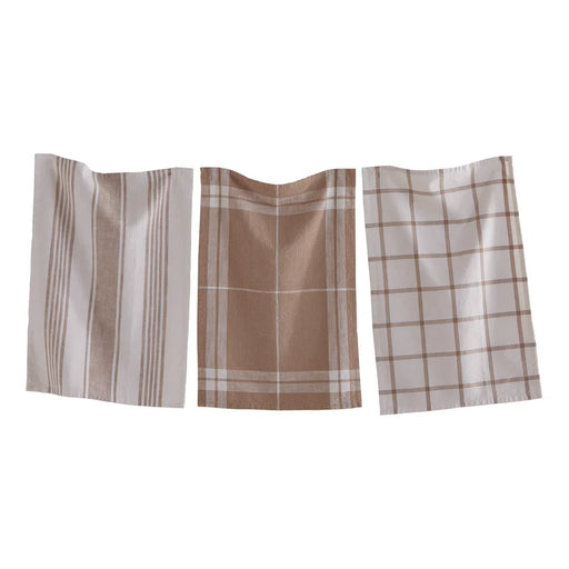 Natural Classic Dishtowel Set of 3
