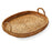 Large Seagrass Oval Tray
