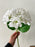 White Real Touch Hydrangea Stem