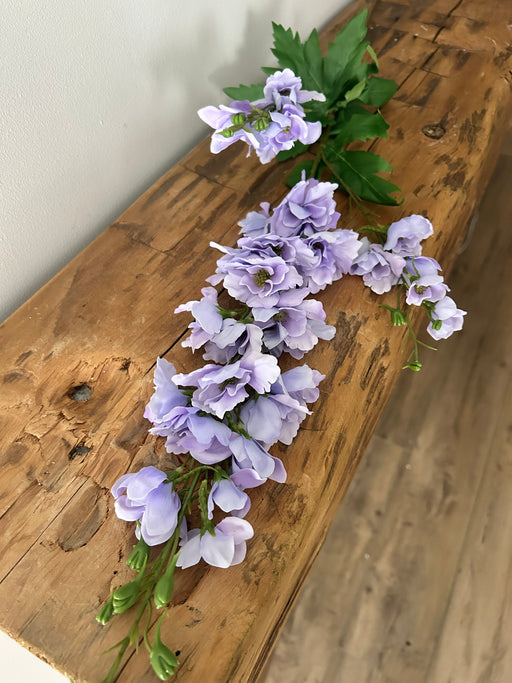 Light Purple 3 Shoot Real Touch Delphinium Stem