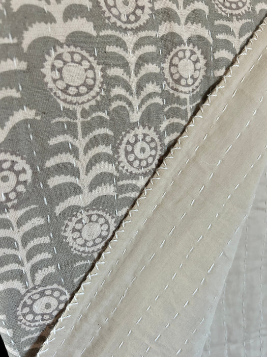 Florio Kantha Bed Blanket
