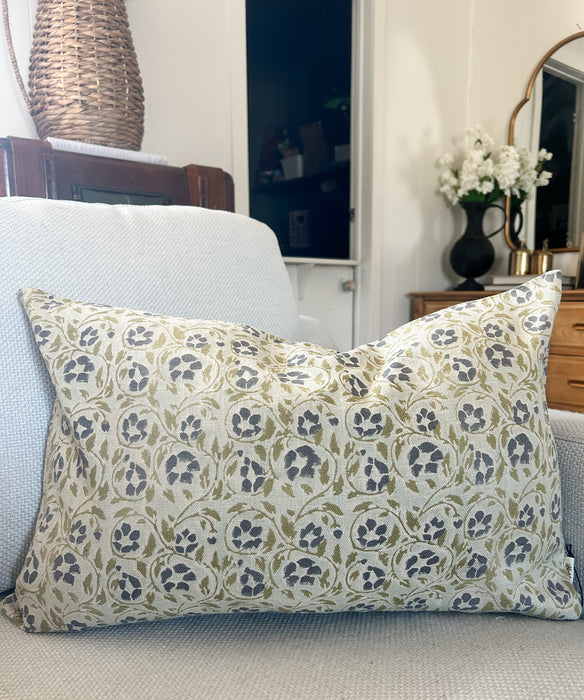 Anika Block Print Pillow