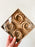 Mango Wood Napkin Rings Set of 4