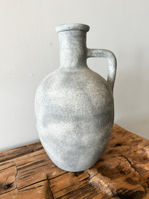 Grey Terracotta Vase