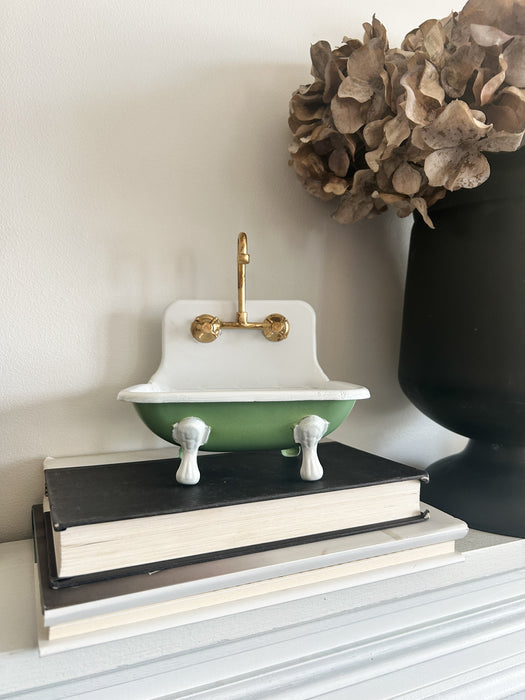 Mini Vintage Sink Soap Dish