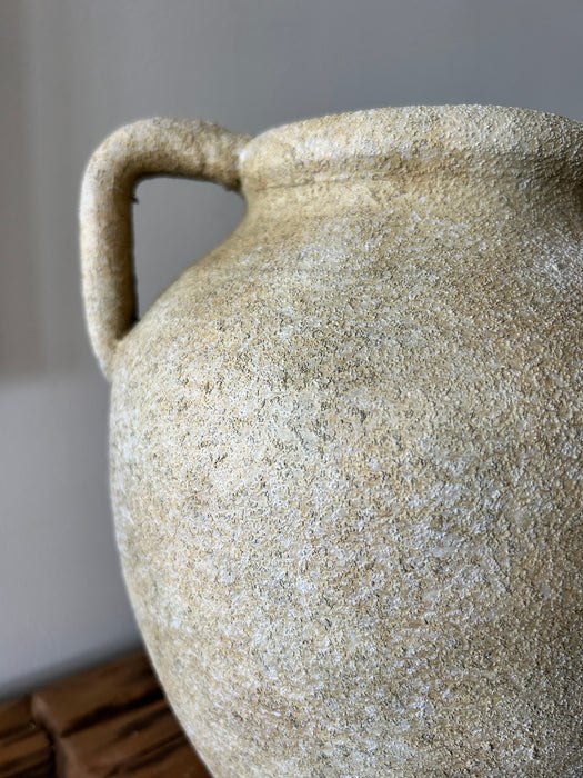Raven 2-Handle Artisan Vase