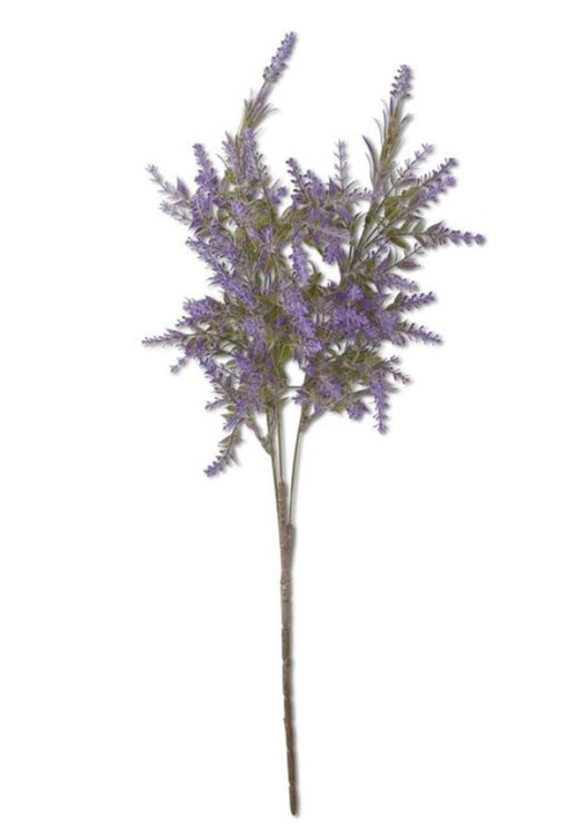 Faux Purple Lavender Stem