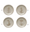 Embossed Flower Tidbit Dish Assorted