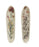 Floral Organic Stoneware Small Dish Assorted