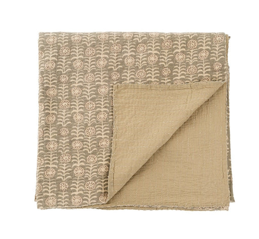 Florio Kantha Bed Blanket