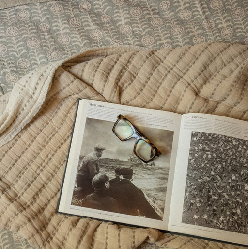 Florio Kantha Bed Blanket