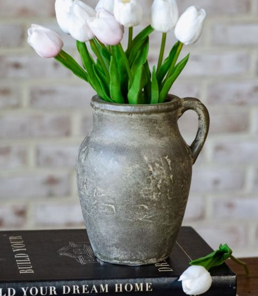 Charcoal Antiqued Pitcher