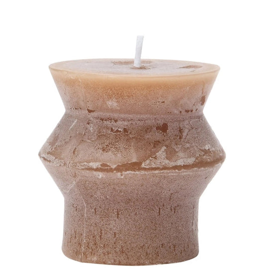 Cappucino Totem Pillar Candle