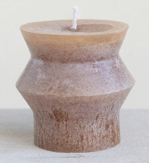Cappucino Totem Pillar Candle