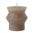 Olive Totem Pillar Candle