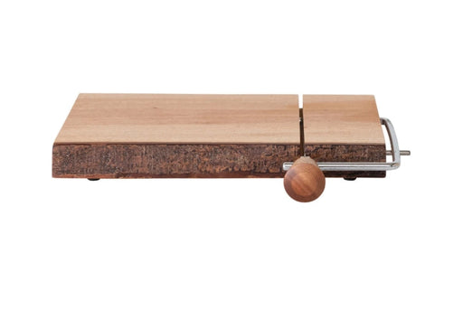 Mahogany Wood & Stainless Steel Cheese Slicer