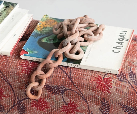 Handmade Terracotta Chain
